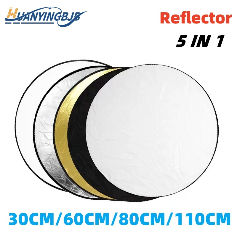 Photography Lighting Color - HUANYINGBJB Portable 5 en 1 réflecteur