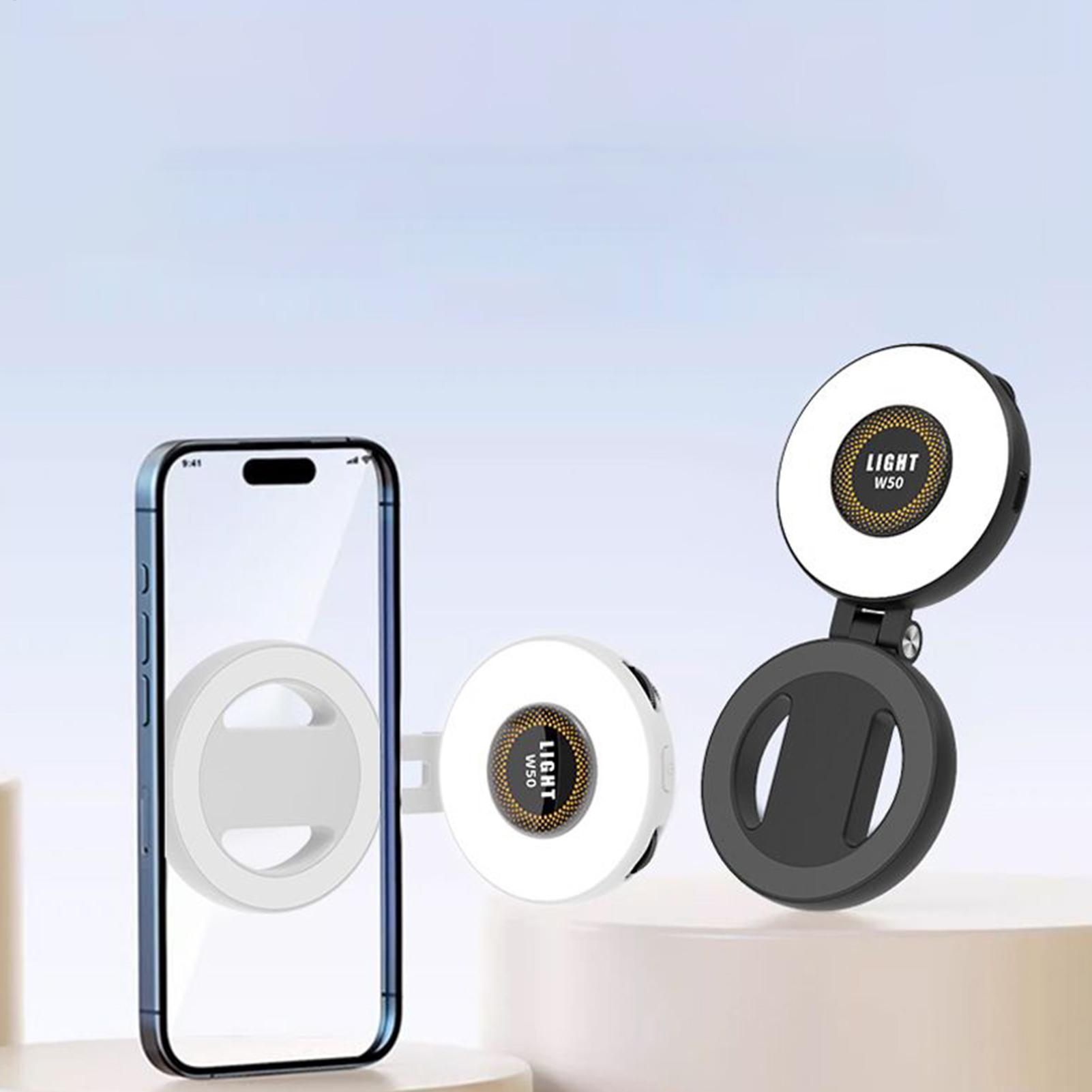 Makeup Photography Lighting - Lumière magnétique pour selfie, 3 modes