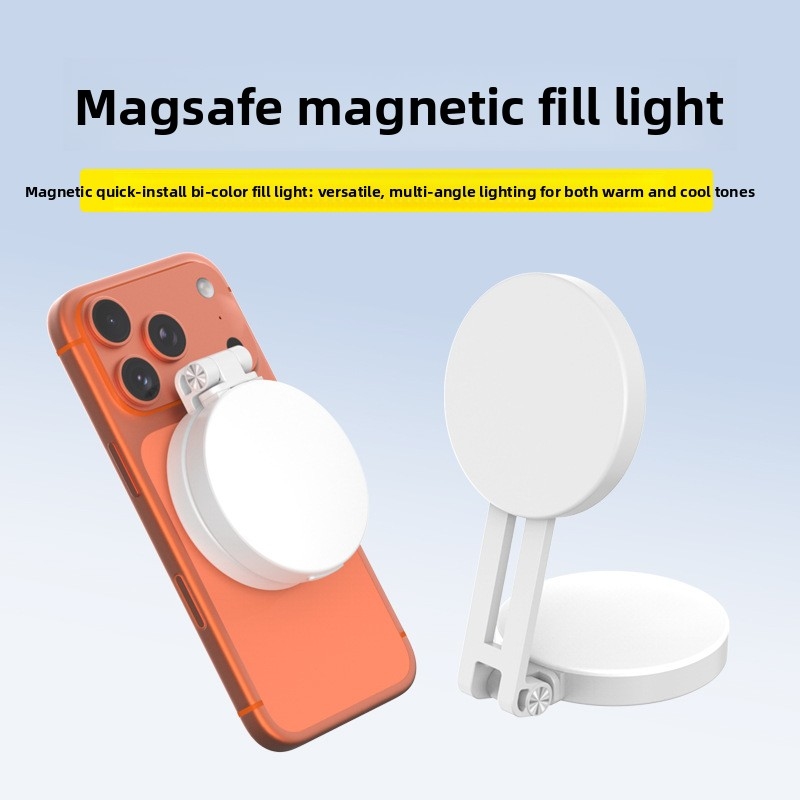 Photography Lighting Color - Anneau lumineux LED portable MagSafe pour