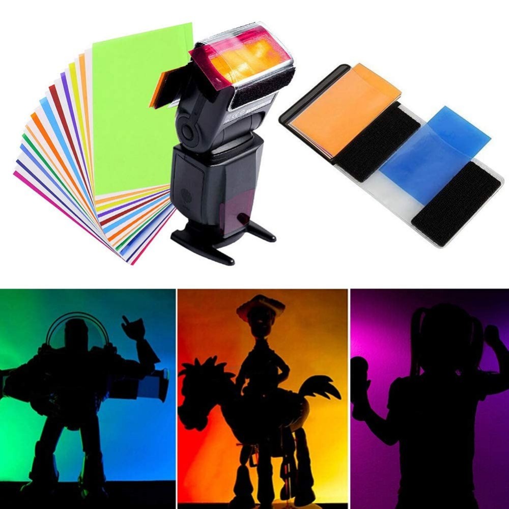 Photography Lighting For Portraits - Kit de 12 Gels de Flash
