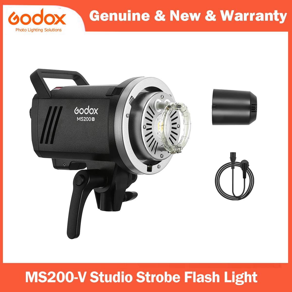 Photography Lighting For Portraits - Godox MS200V Studio lumière stroboscopique 200W