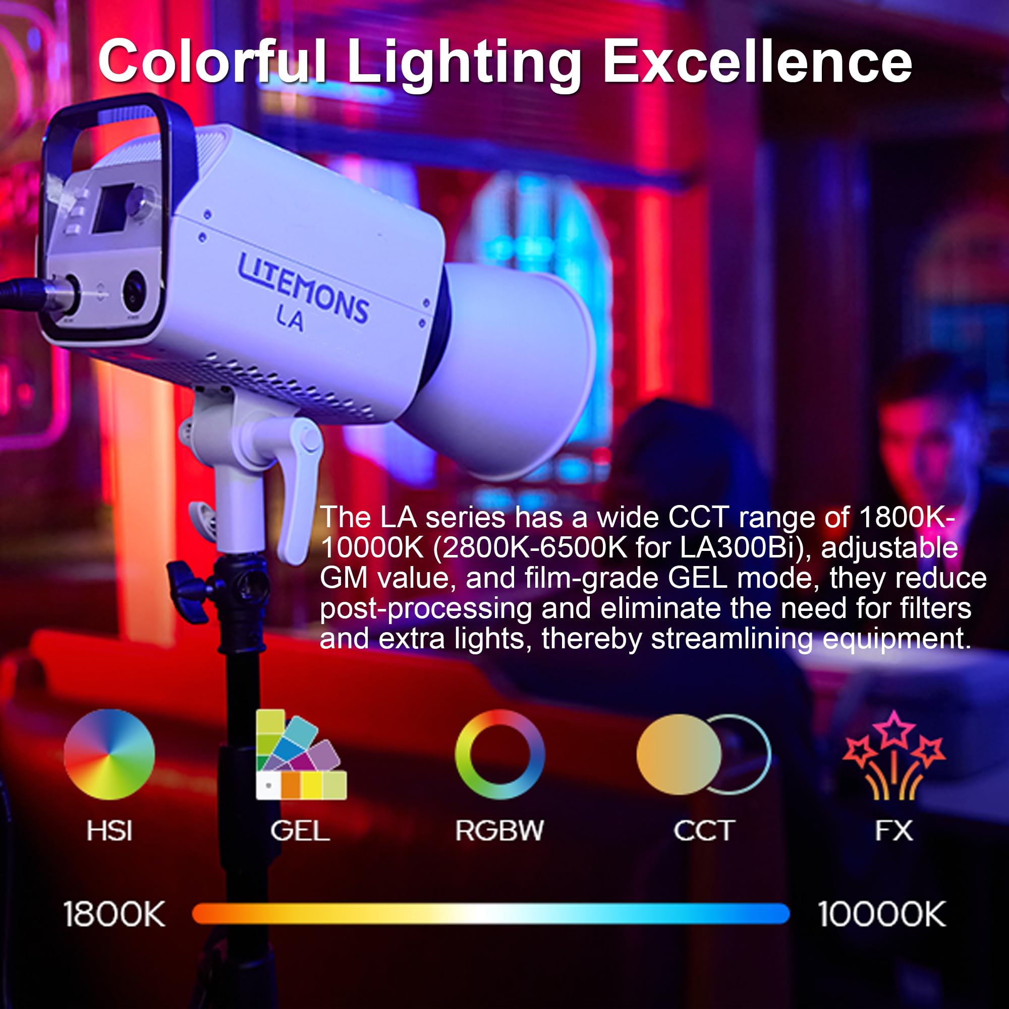 Godox LA300R LA300Bi LA200R LA - Photography Lighting Wireless avis et prix