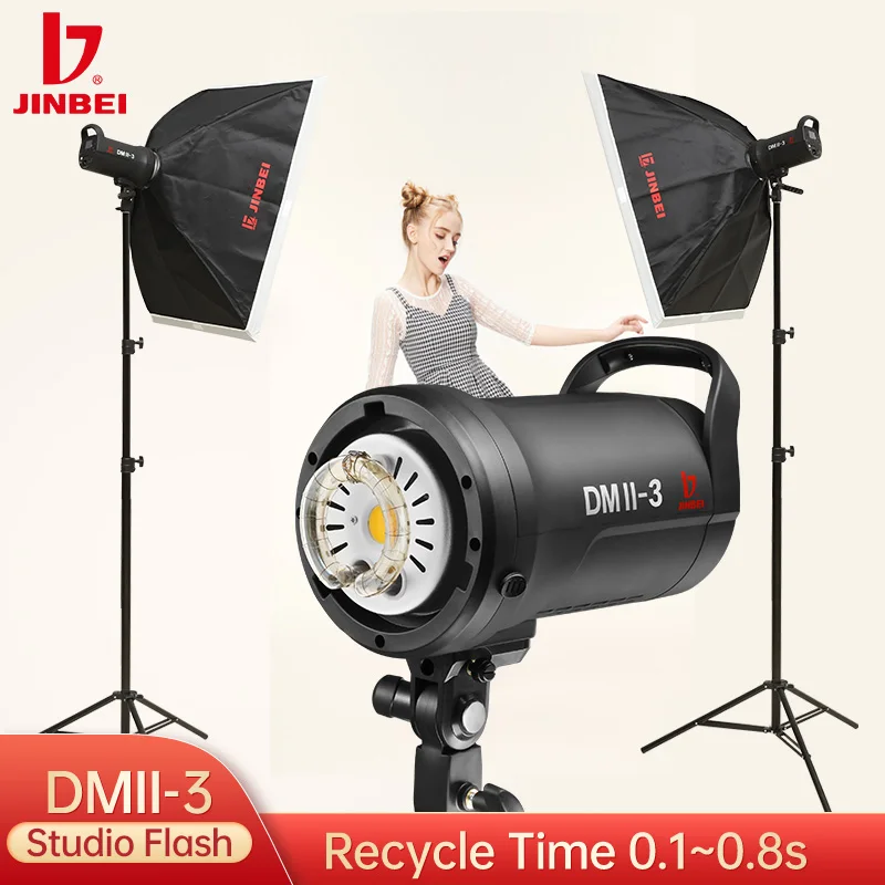 Flash de studio JINBEI DMII-3  - Photography Lighting Wireless avis et prix