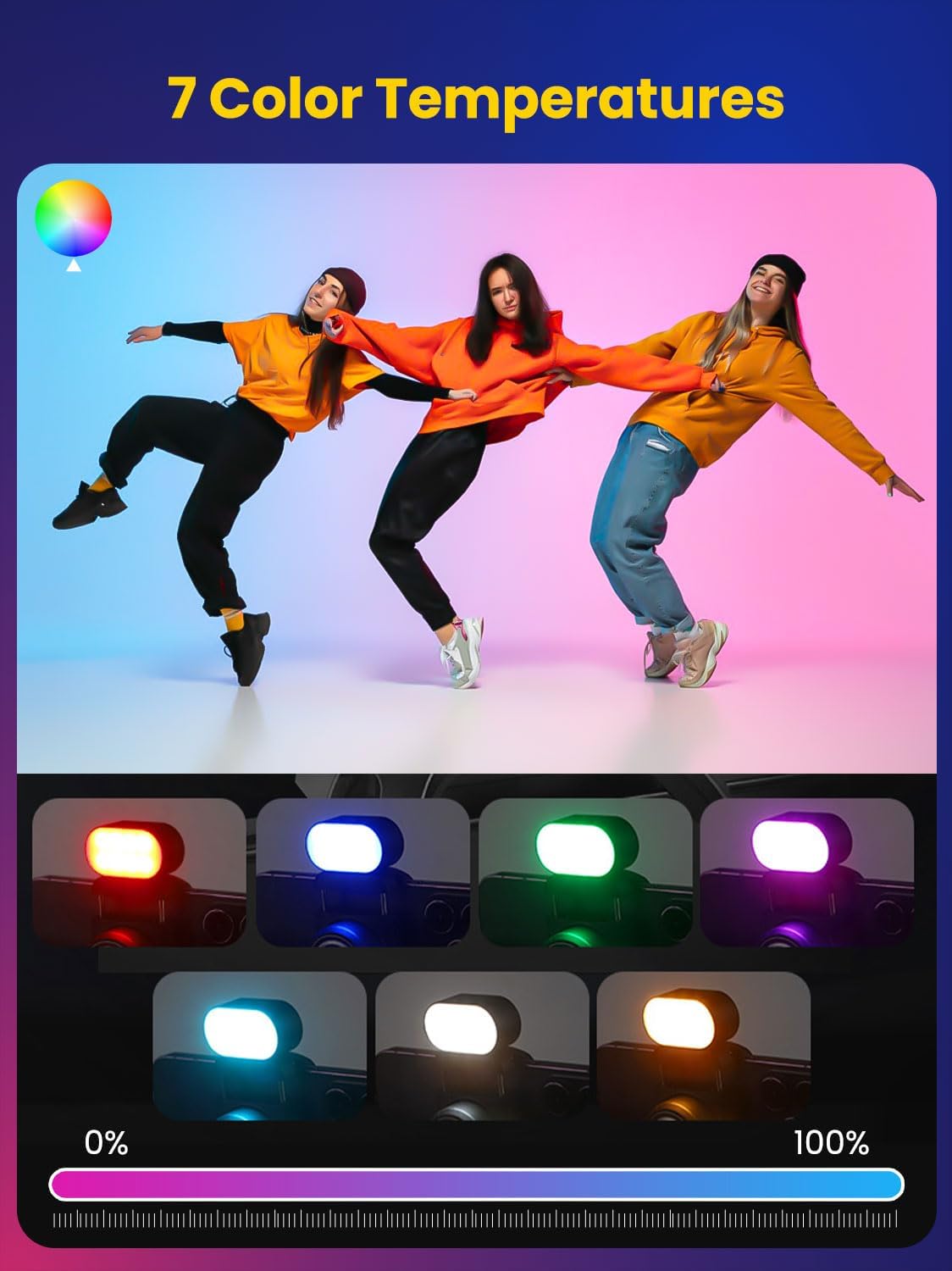 AOCHUAN Mini lumière de rempli - Photography Lighting Color avis et prix