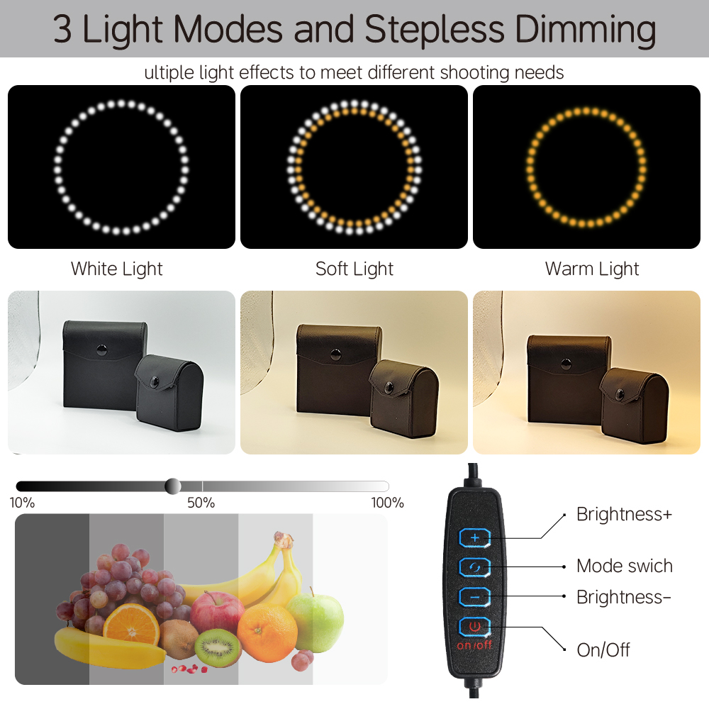Lightdow – Kit de tente de pri - Makeup Photography Lighting avis et prix