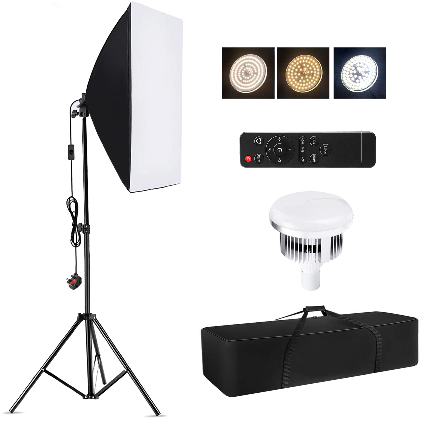 Kit d'éclairage photo Camnoon  - Photography Lighting Color avis et prix