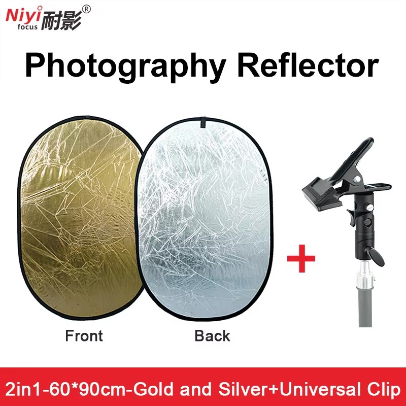 Réflecteur portable rond 2-en- - Photography Lighting Handheld avis et prix