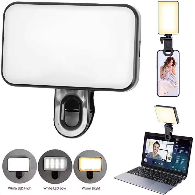 Mini lampe de selfie à LED, 3  - Photography Lighting Color avis et prix