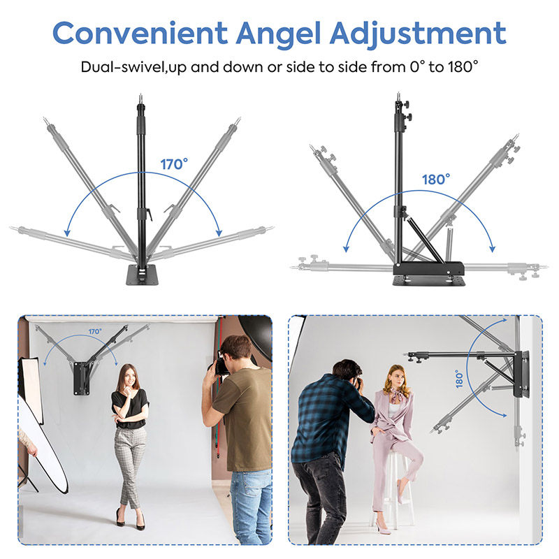 HONArm mural pour la photograp - Photography Lighting Triangle avis et prix