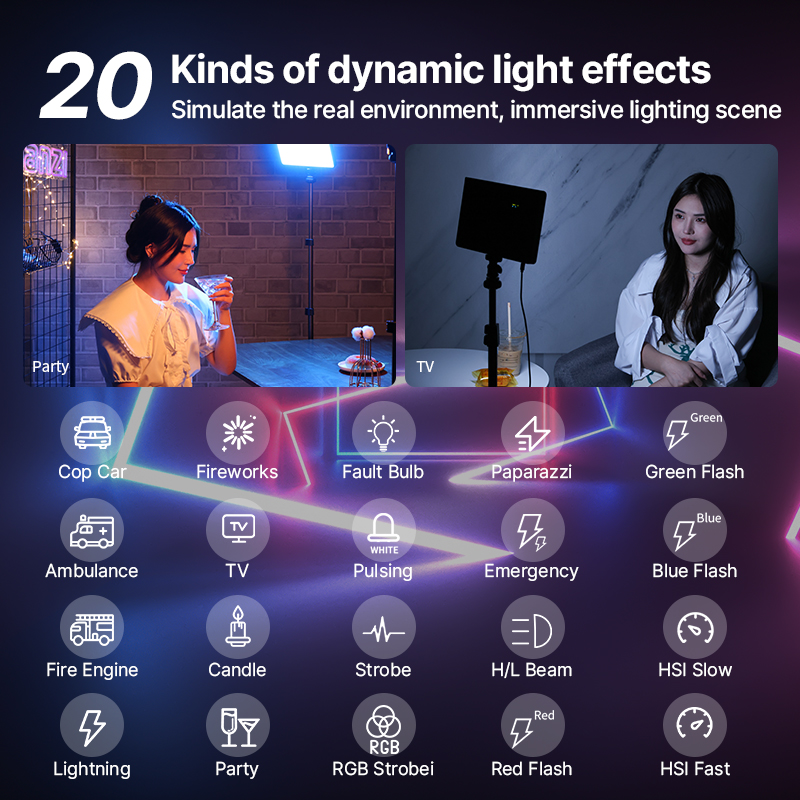 Ulanzi LT003 15W RGB lumière v - Photography Lighting Wireless avis et prix