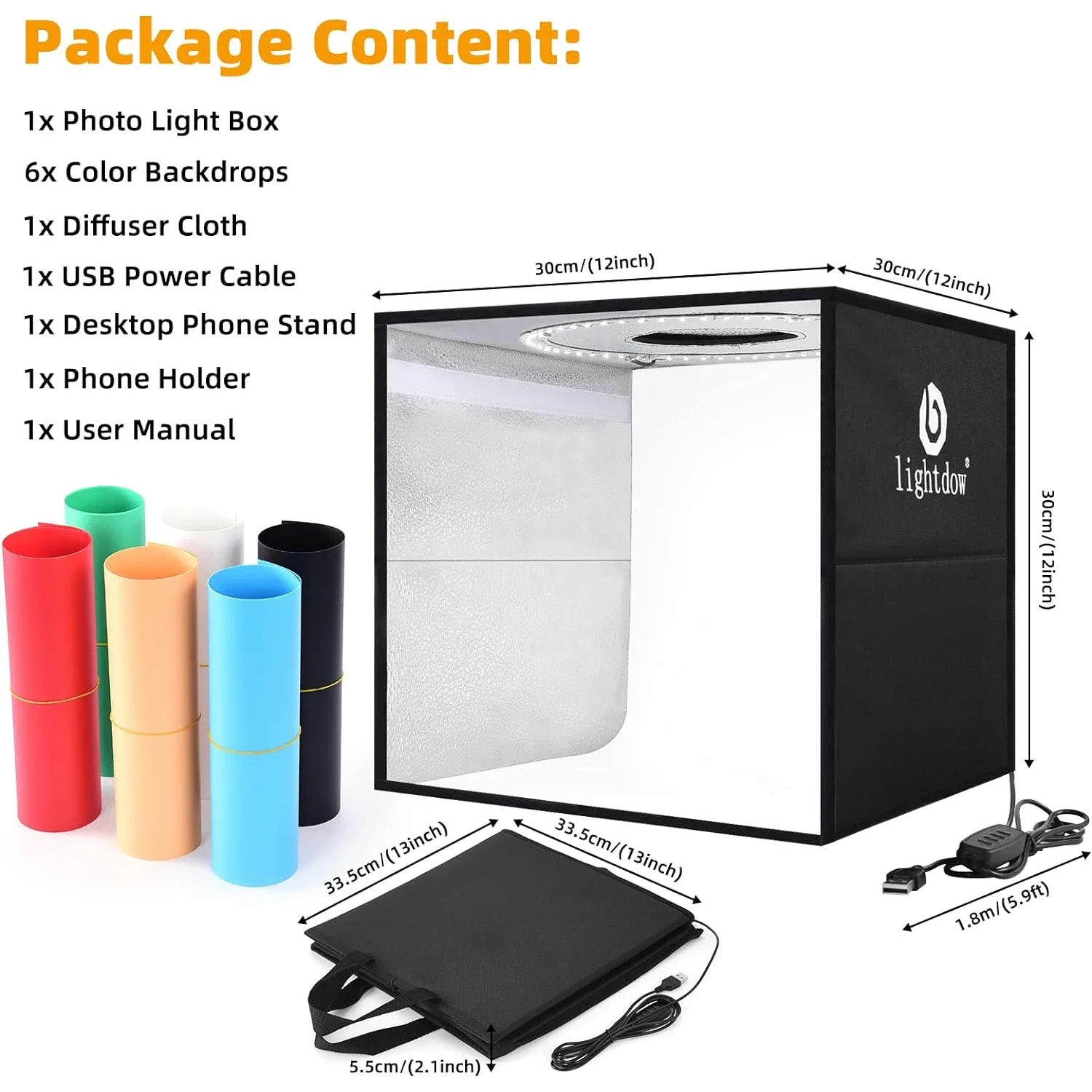 Lightdow – boîte à photos à in - Photography Lighting Handheld avis et prix